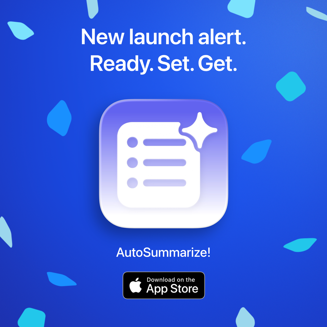 AutoSummarize App